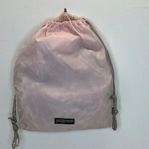 Jansport Y2K Pink With White Vintage Bag. Preowned